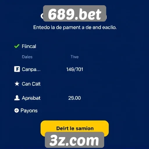 Metodos de pagamento disponíveis no 689.bet